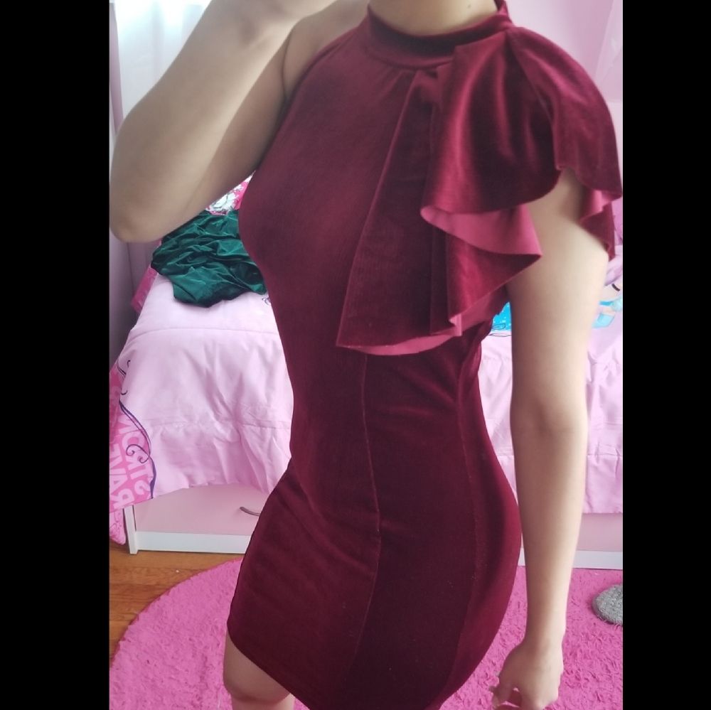 Mystic velvet dress